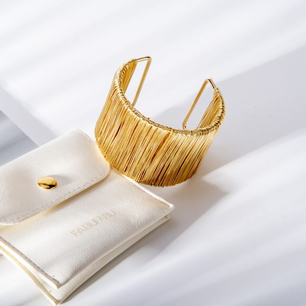 gold arm cuff bracelet